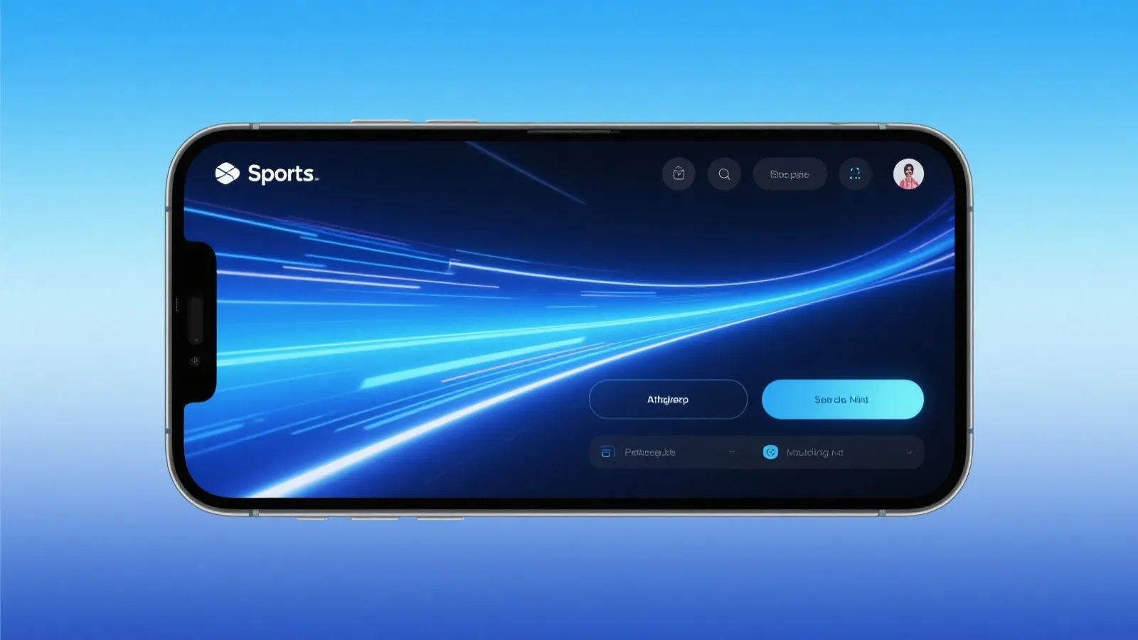 虚拟体育 APP视觉展示