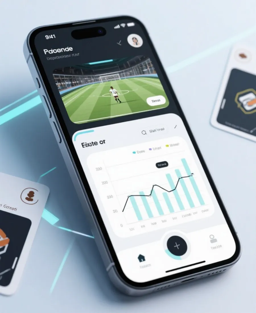 虚拟体育移动端使用示意图